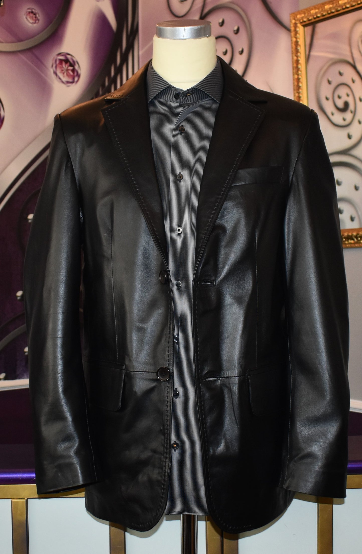 Herren Lederjacket / Sakko für stilvolle Herren