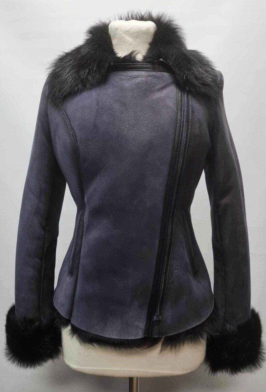 Designer Lammfelljacke mit Toskana Fell