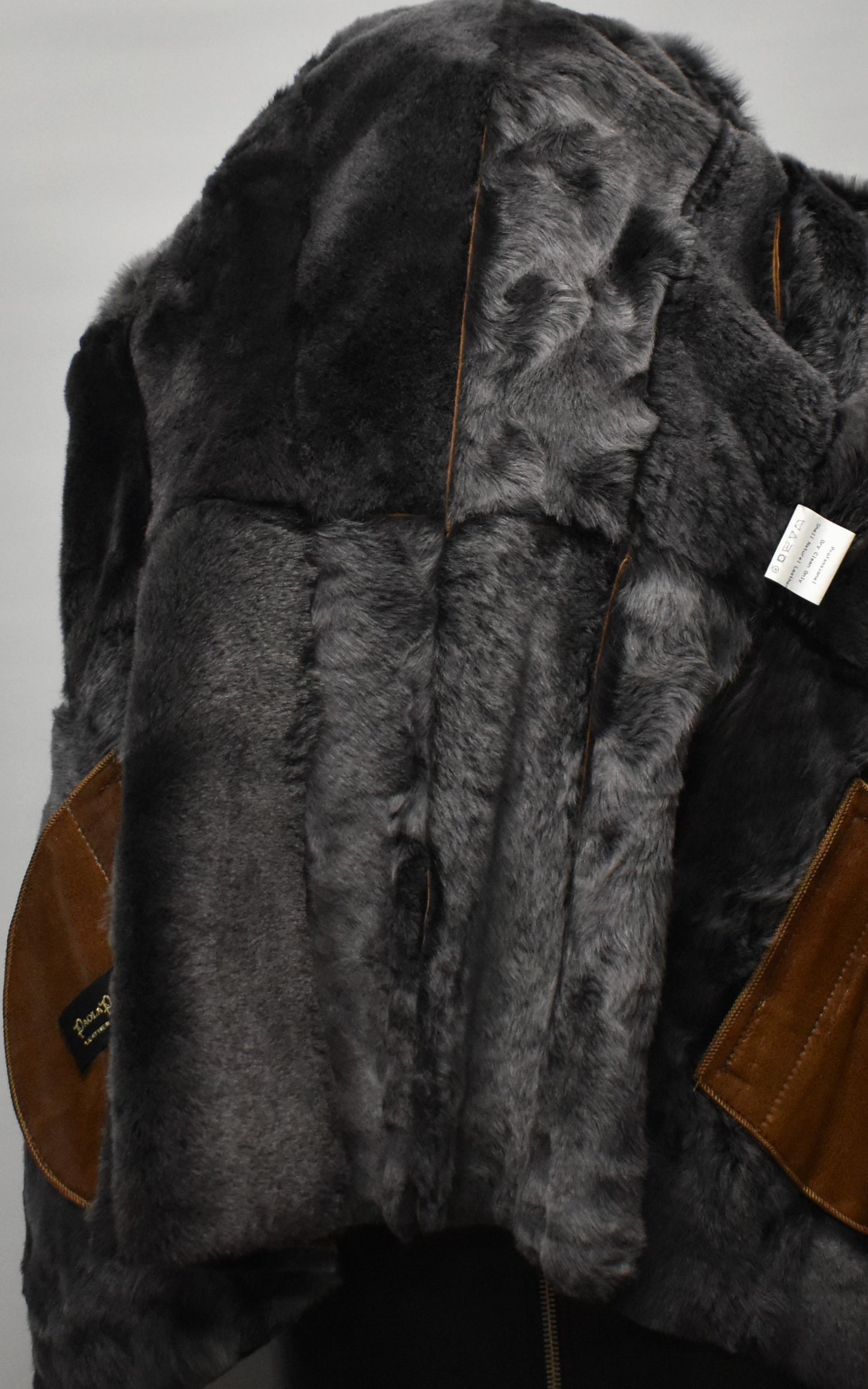 Luxus Designer Lammfelljacke mit Toskana Fell