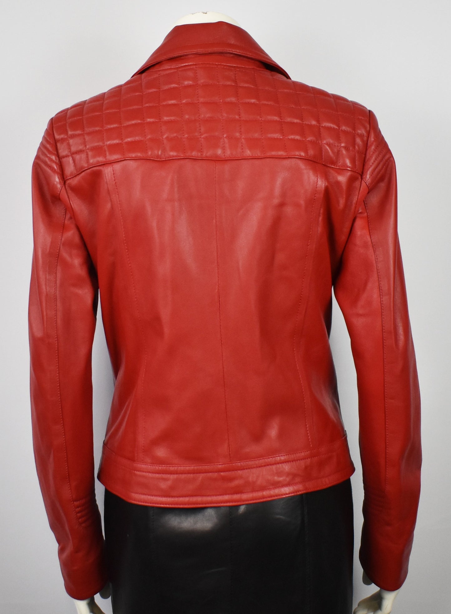 Stylische Damen Lederjacke