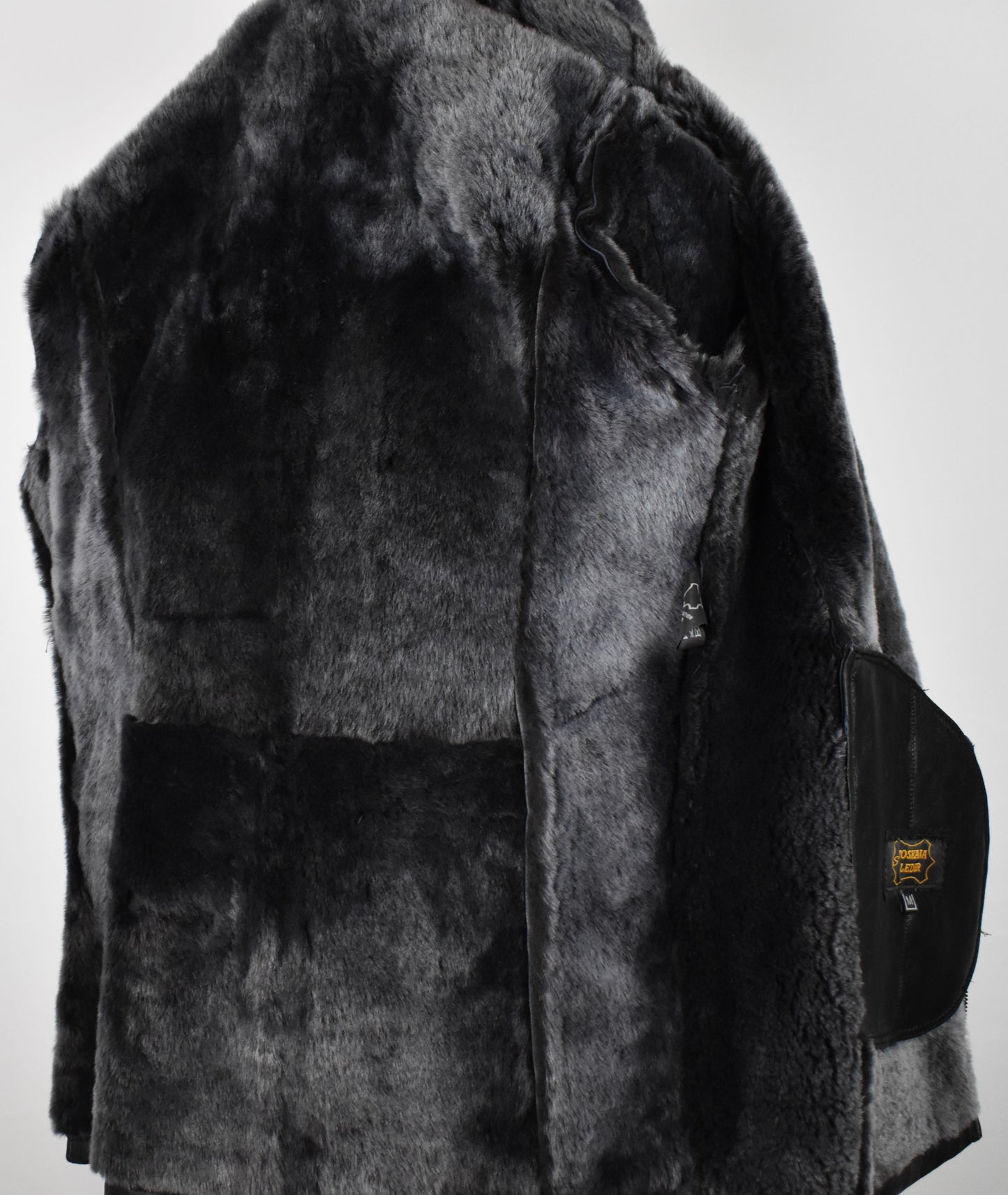 Herren Lammfelljacke/Winterjacke Echtleder