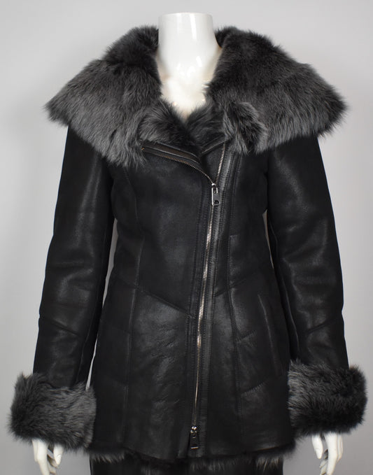 Lammfelljacke mit Toskana Fell