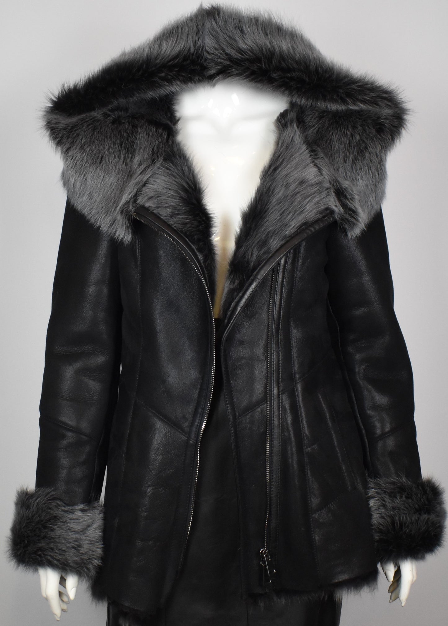 Lammfelljacke mit Toskana Fell