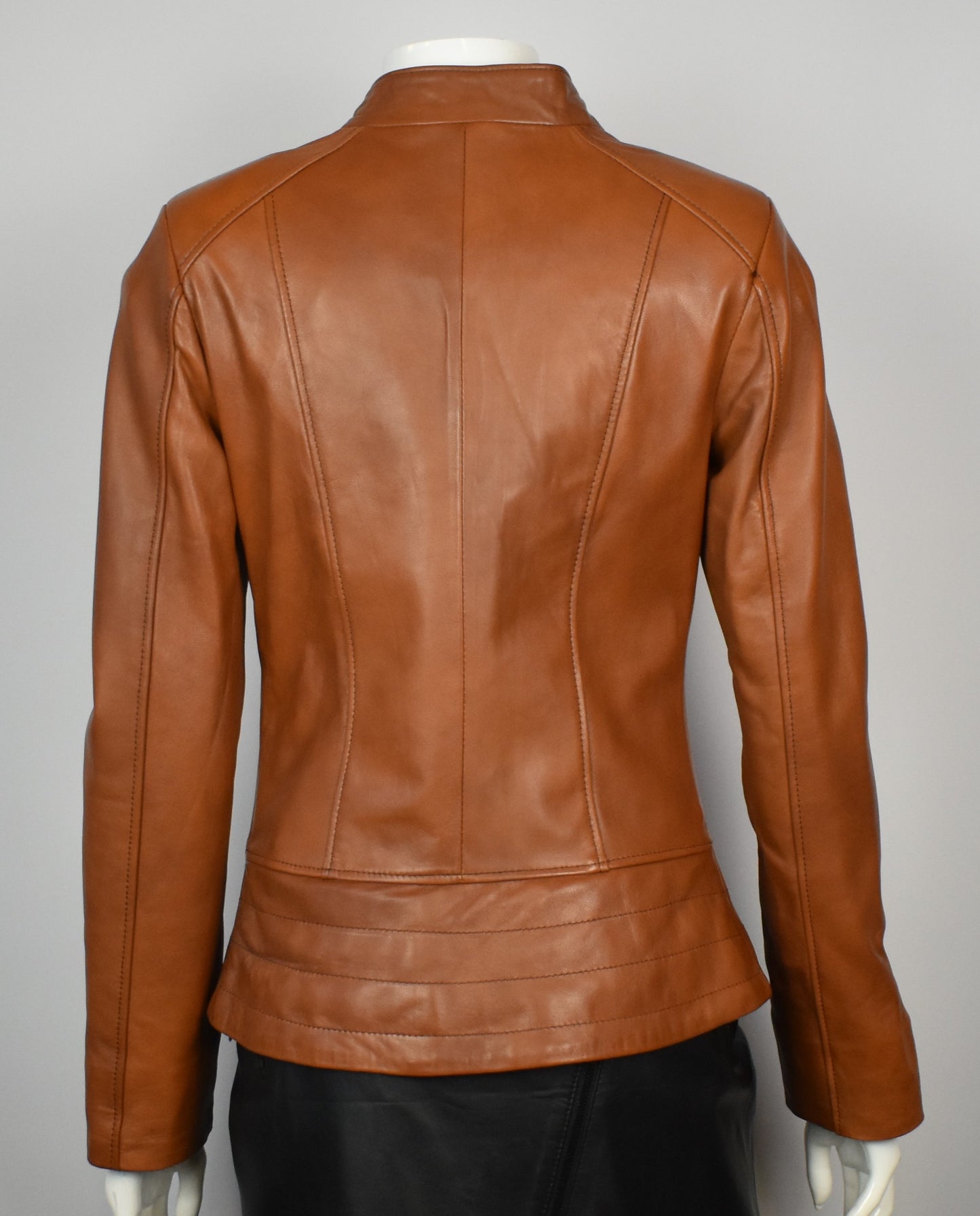 Stylische Damen Lederjacke