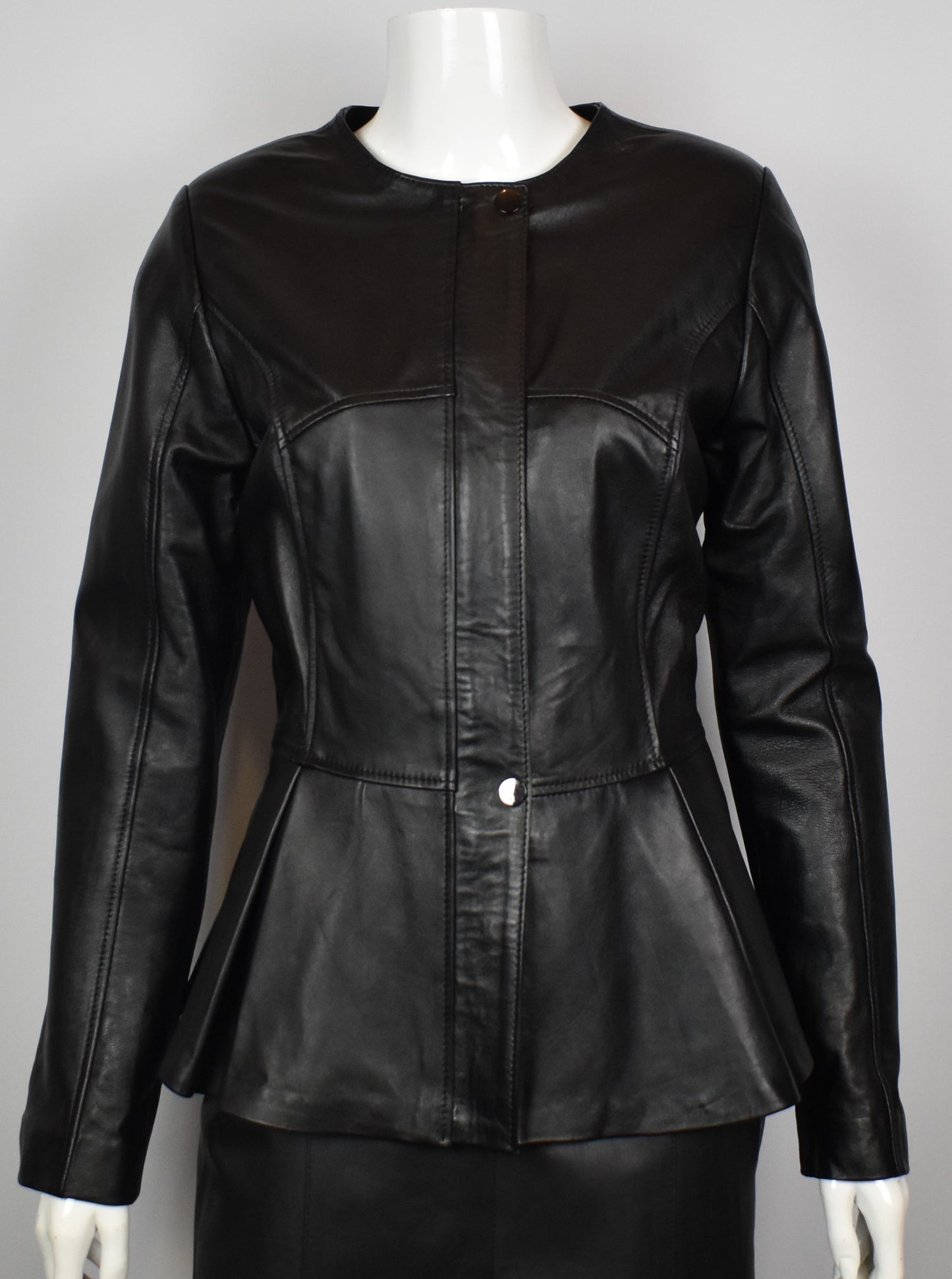 Stylische Damen Lederjacke