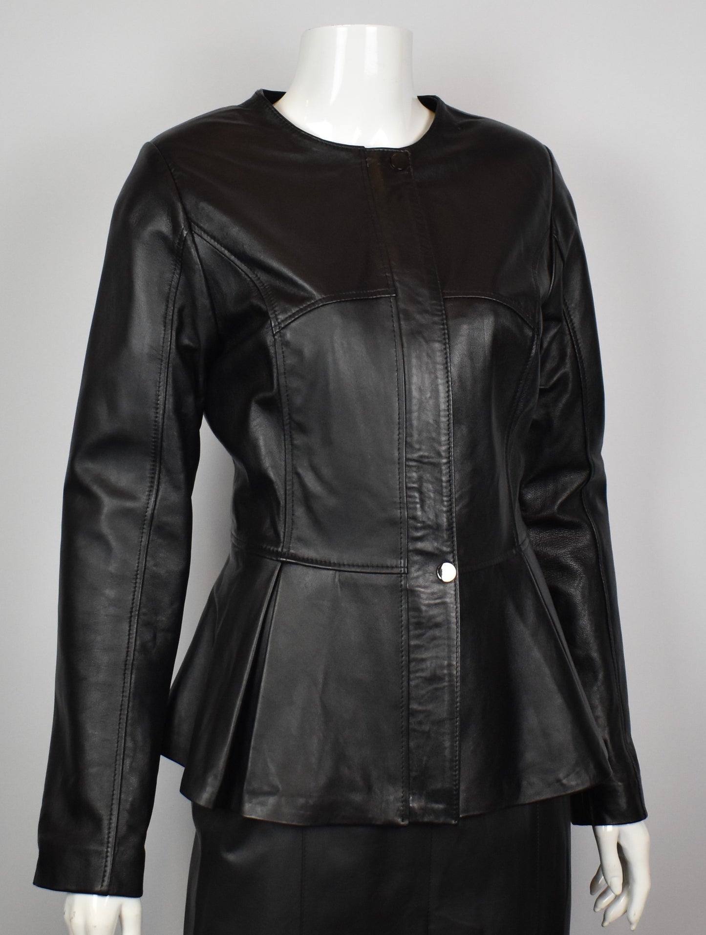 Stylische Damen Lederjacke