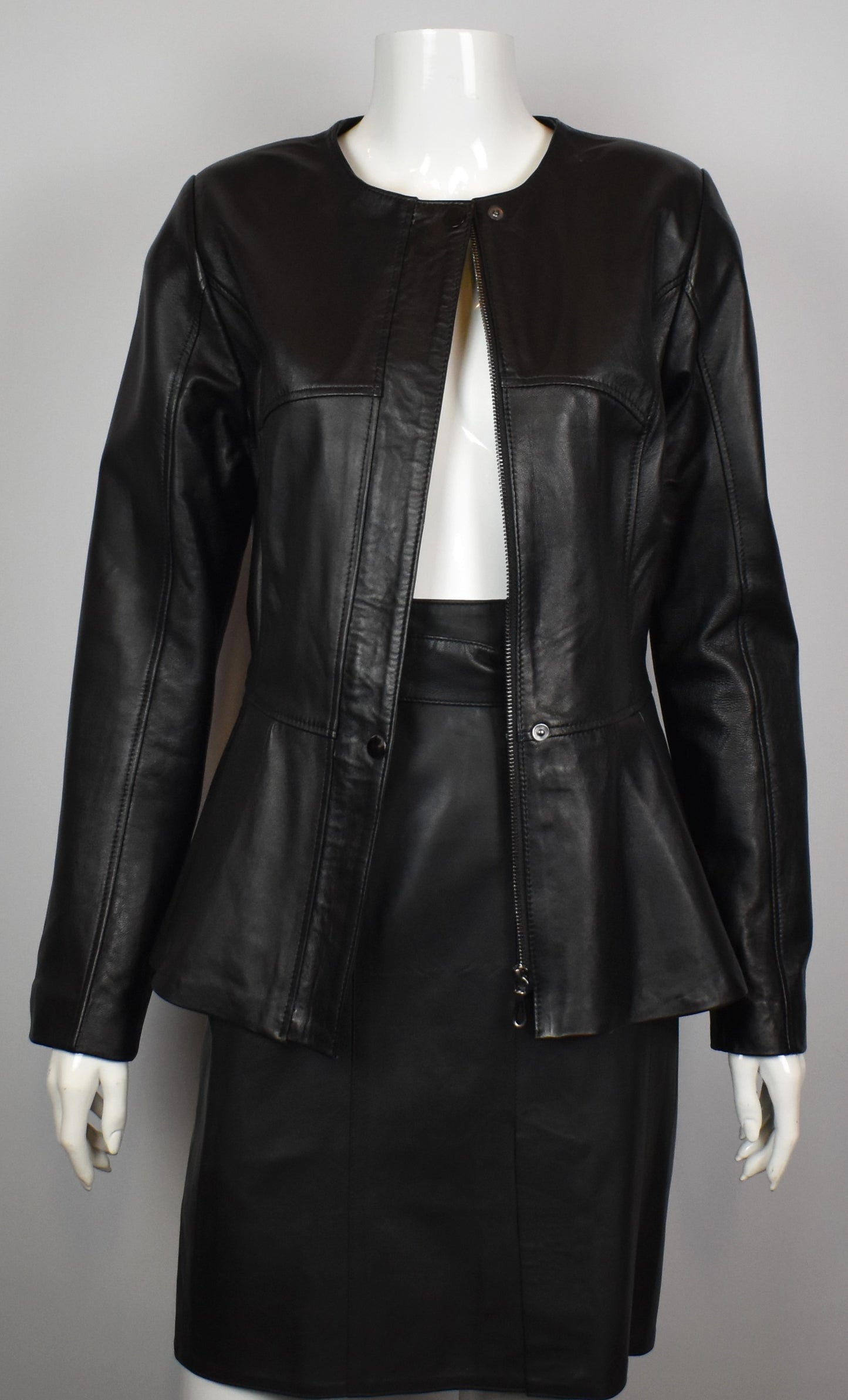 Stylische Damen Lederjacke