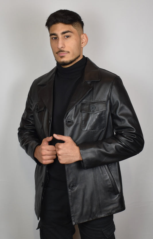 Tolle Lederjacket für stilvolle Herren