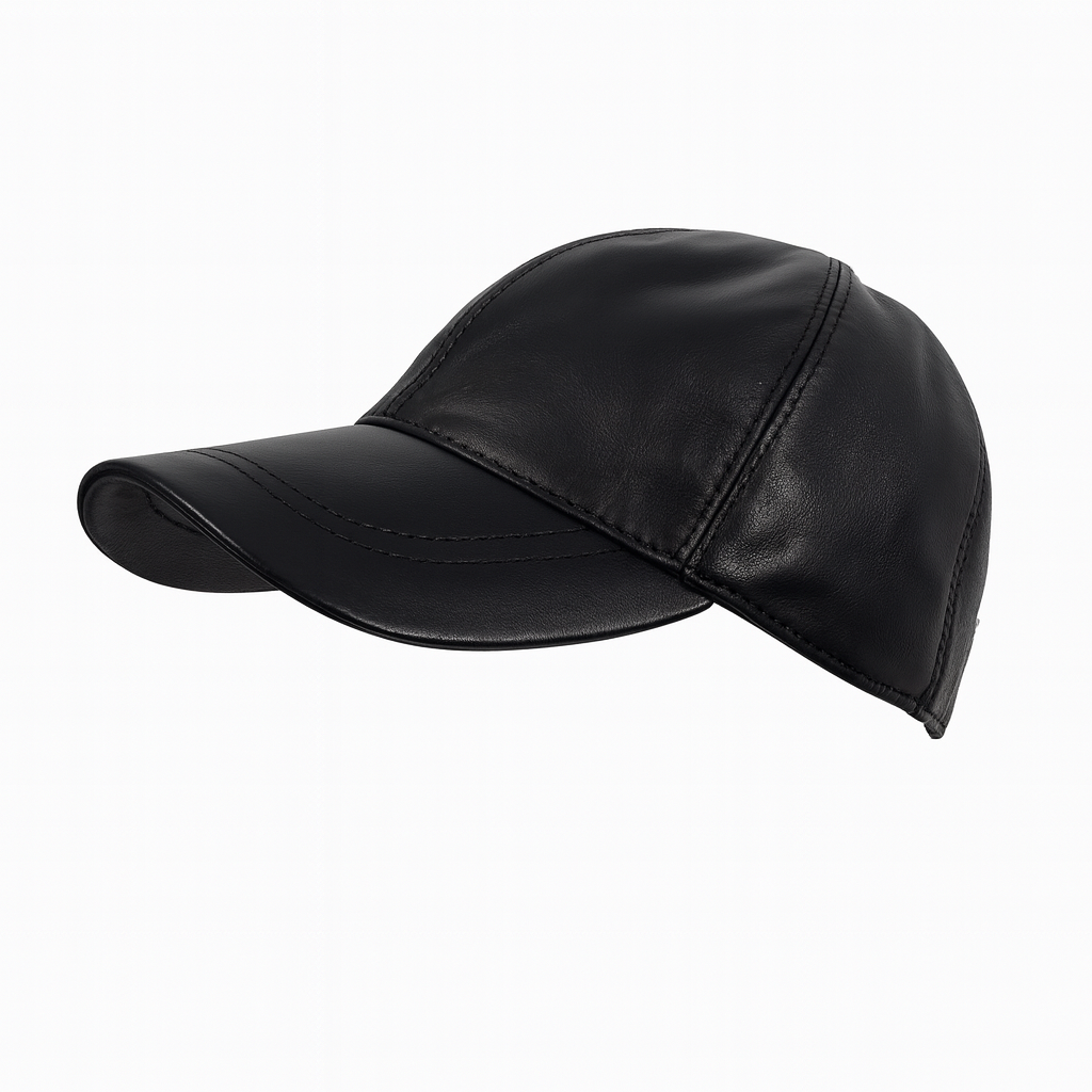 Leder Cap Basecap Echtleder