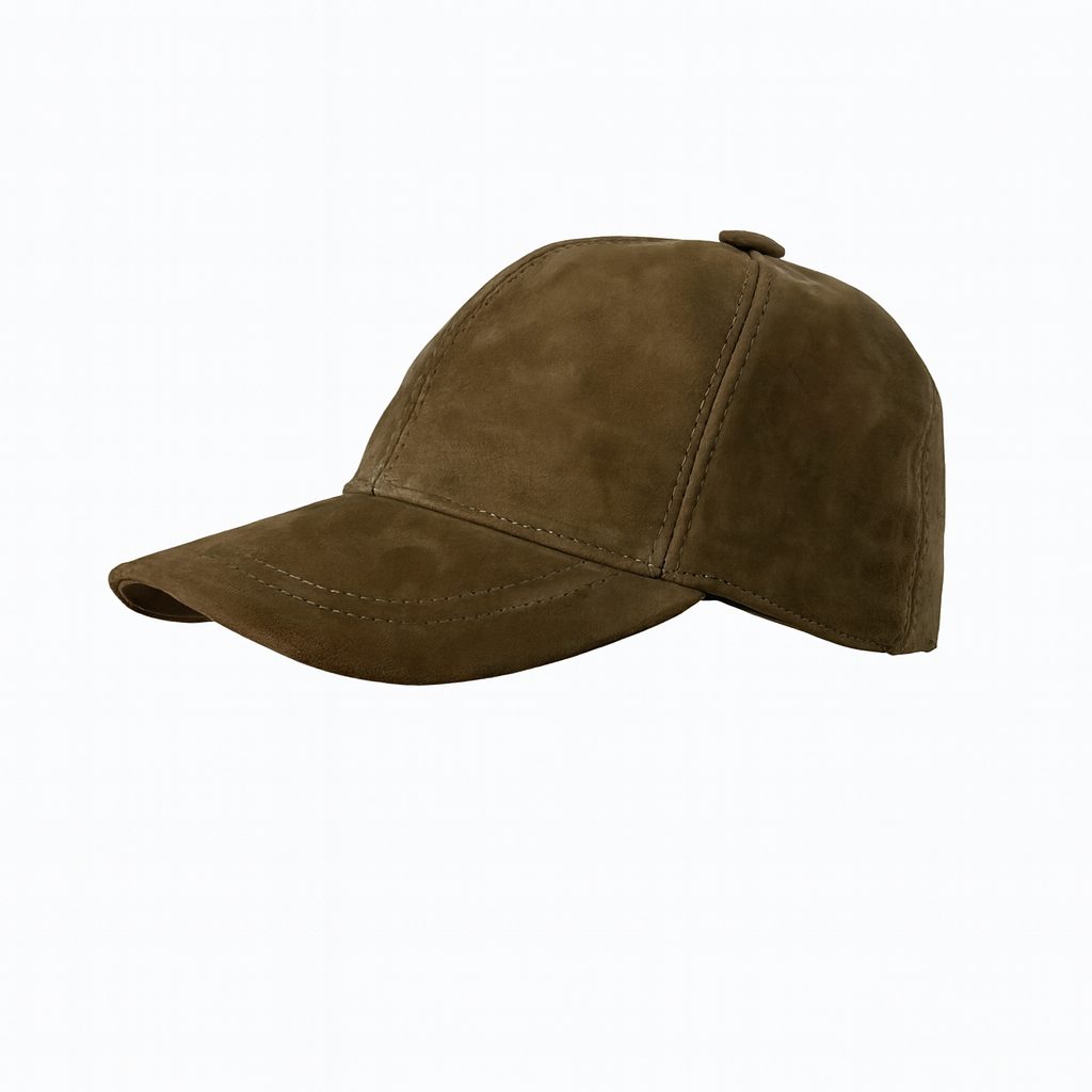 Wildleder Cap Basecap Echtleder