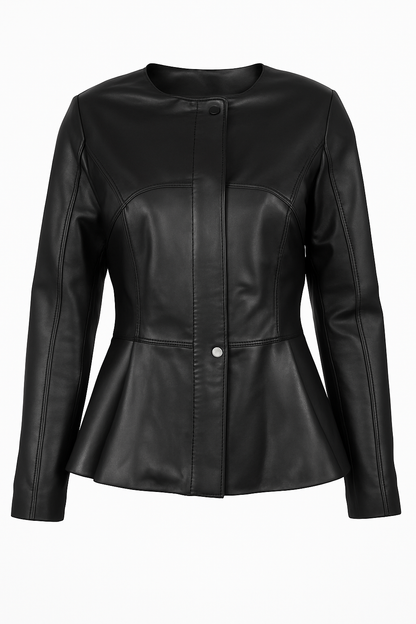 Damen Lederjacke Echtleder