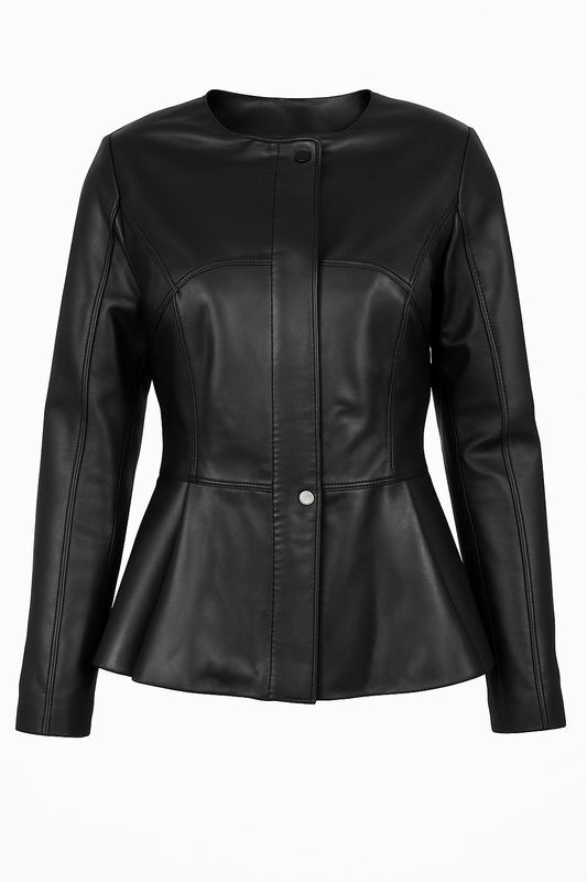 Damen Lederjacke Echtleder