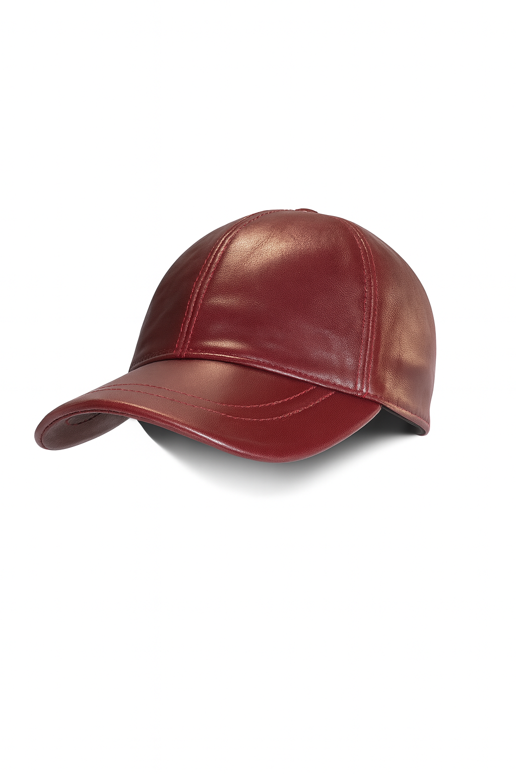 Leder Cap Basecap Echtleder