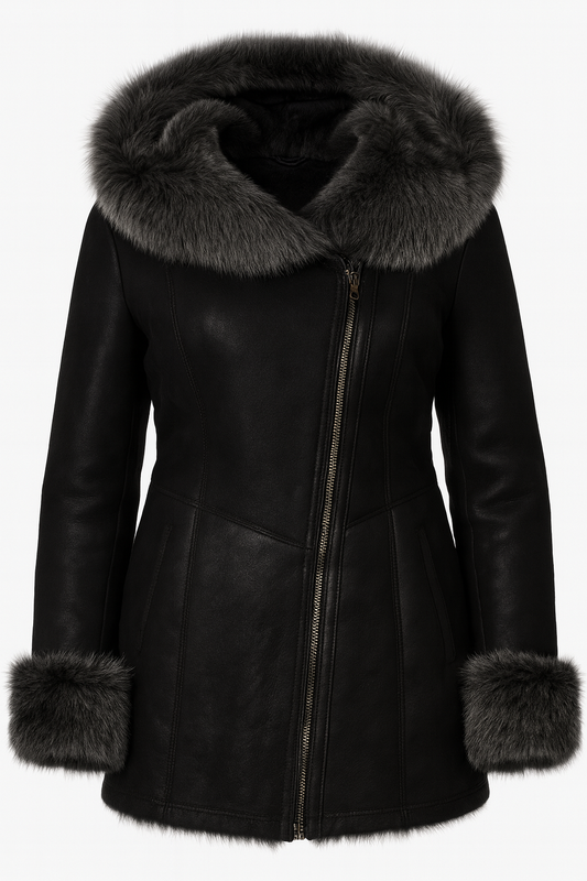 Lammfelljacke mit Toskana Fell