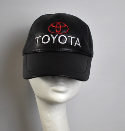 Leder Cap Basecap Ledermütze mit Logo