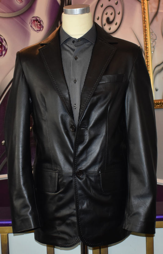 Herren  Lederjacket / Sakko für stilvolle Herren
