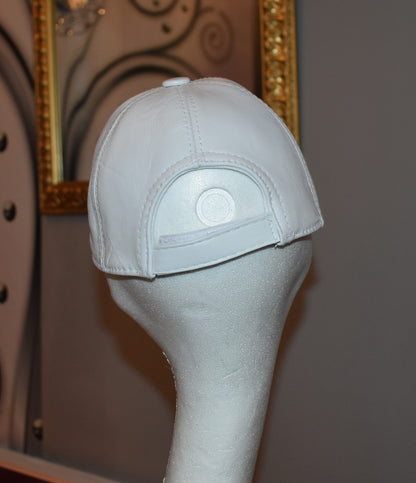 Leder Cap Basecap Ledermütze