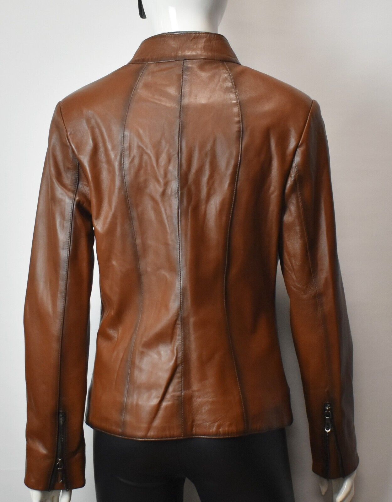 Stylische Damen Lederjacke