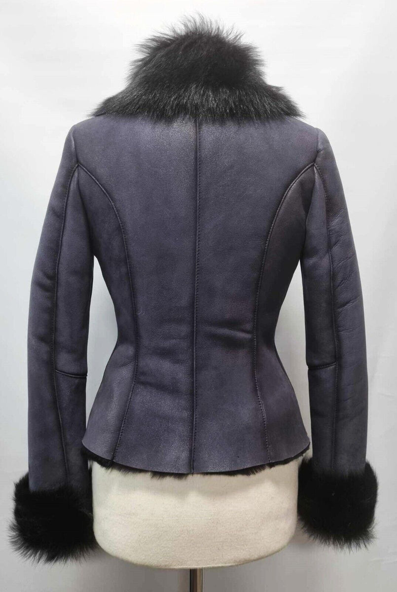 Designer Lammfelljacke mit Toskana Fell – Toskana Lederwaren