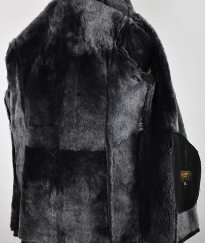 Herren Lammfelljacke/Winterjacke  Echtleder