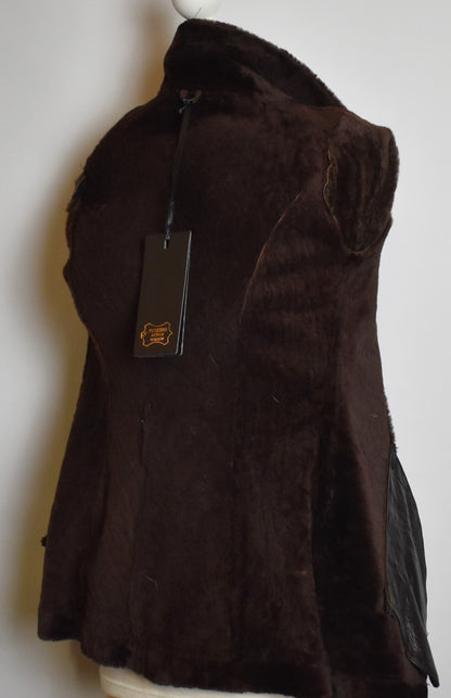 Damen echte Lammfelljacke Winterjacke