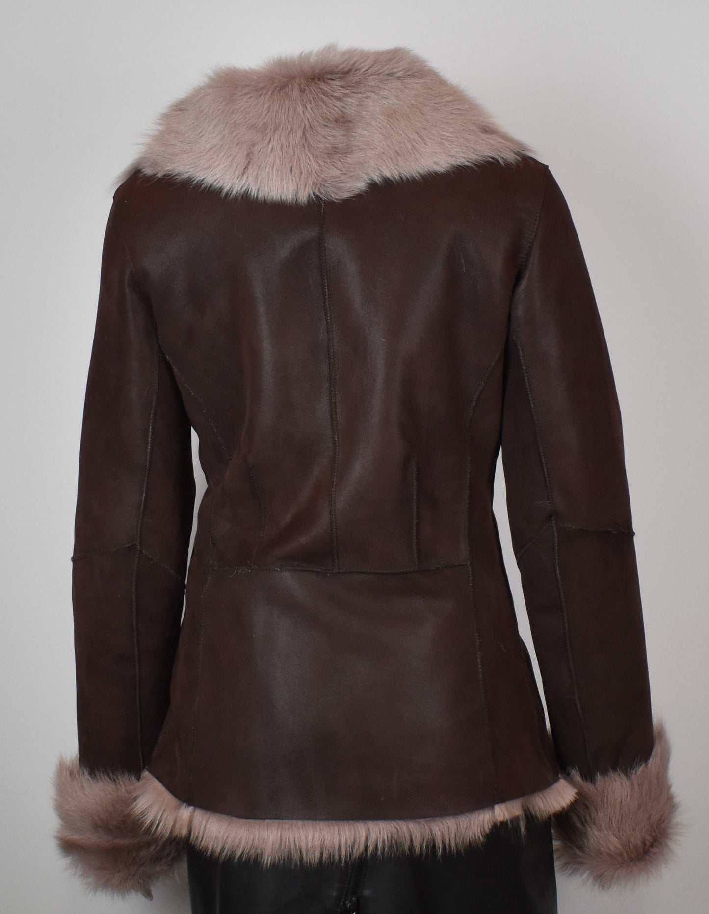 Echte Lammfelljacke mit Toskana Fell Damen