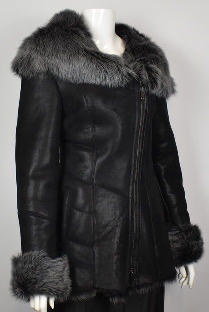 Lammfelljacke mit Toskana Fell