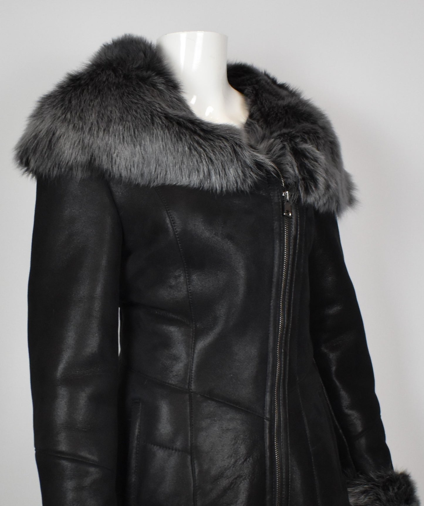 Lammfelljacke mit Toskana Fell