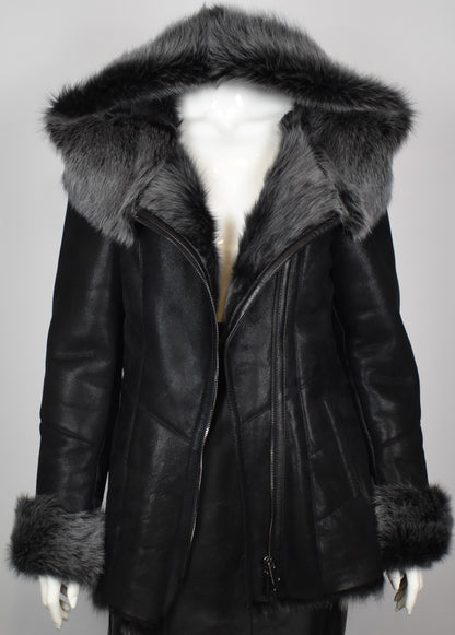 Lammfelljacke mit Toskana Fell