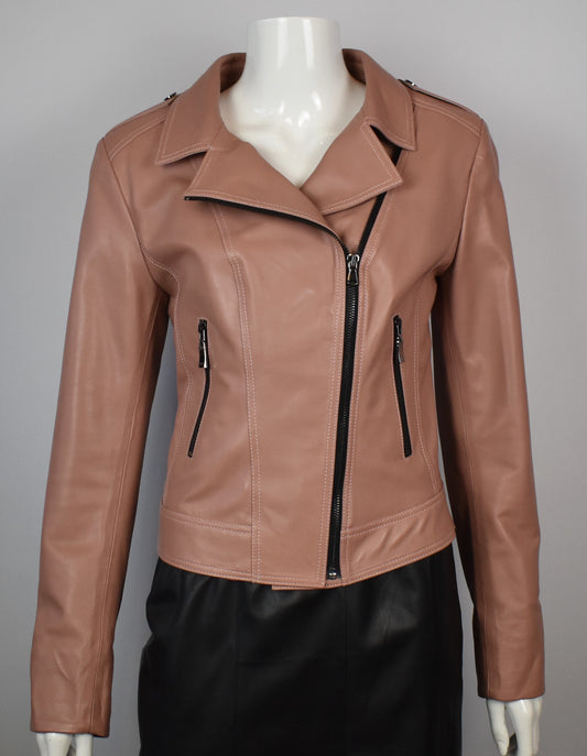 Stylische  Damen Lederjacke