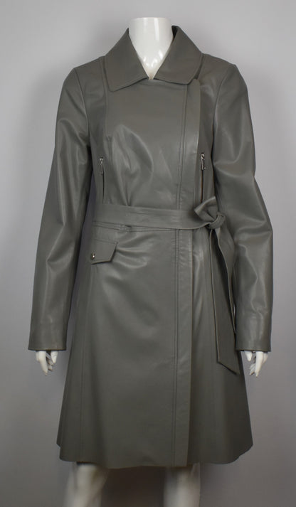 Modischer Damen  Ledermantel