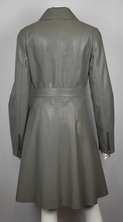 Modischer Damen  Ledermantel