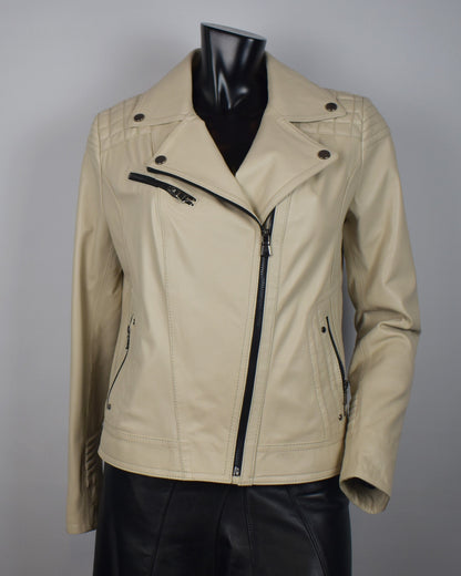 Stylische  Damen Lederjacke