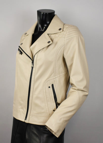 Stylische  Damen Lederjacke