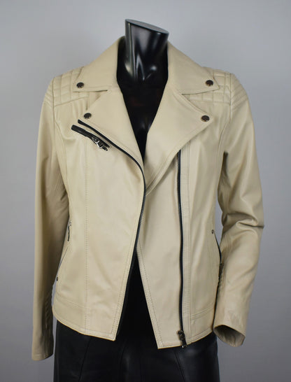 Stylische  Damen Lederjacke