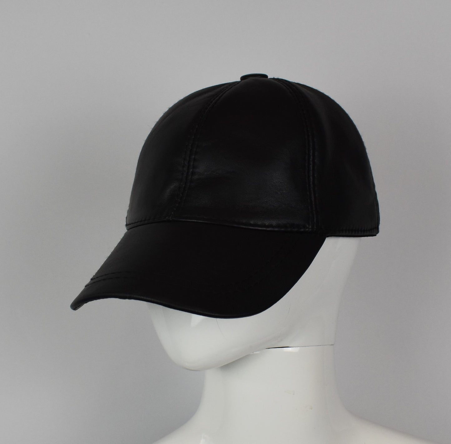 Leder Cap Basecap Ledermütze